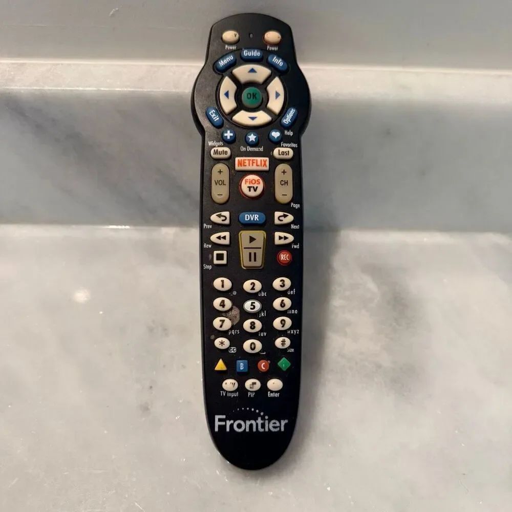 Frontier FiOS TV FTR P265v3.1 Replacement Black Remote Control